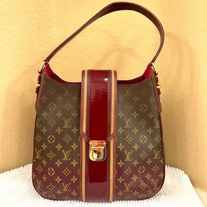 Louis Vuitton Limited Edition Bordeaux Monogram Mirage Musette Bag